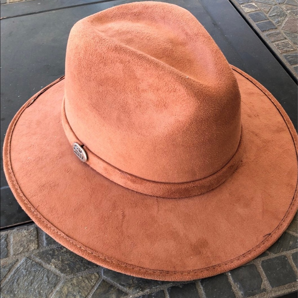 Brown cowboy hat unisex